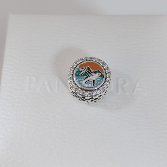 Pandora Maui Bead Charm Bracelet Pendant S925 Silver with box - Picture 7 of 8